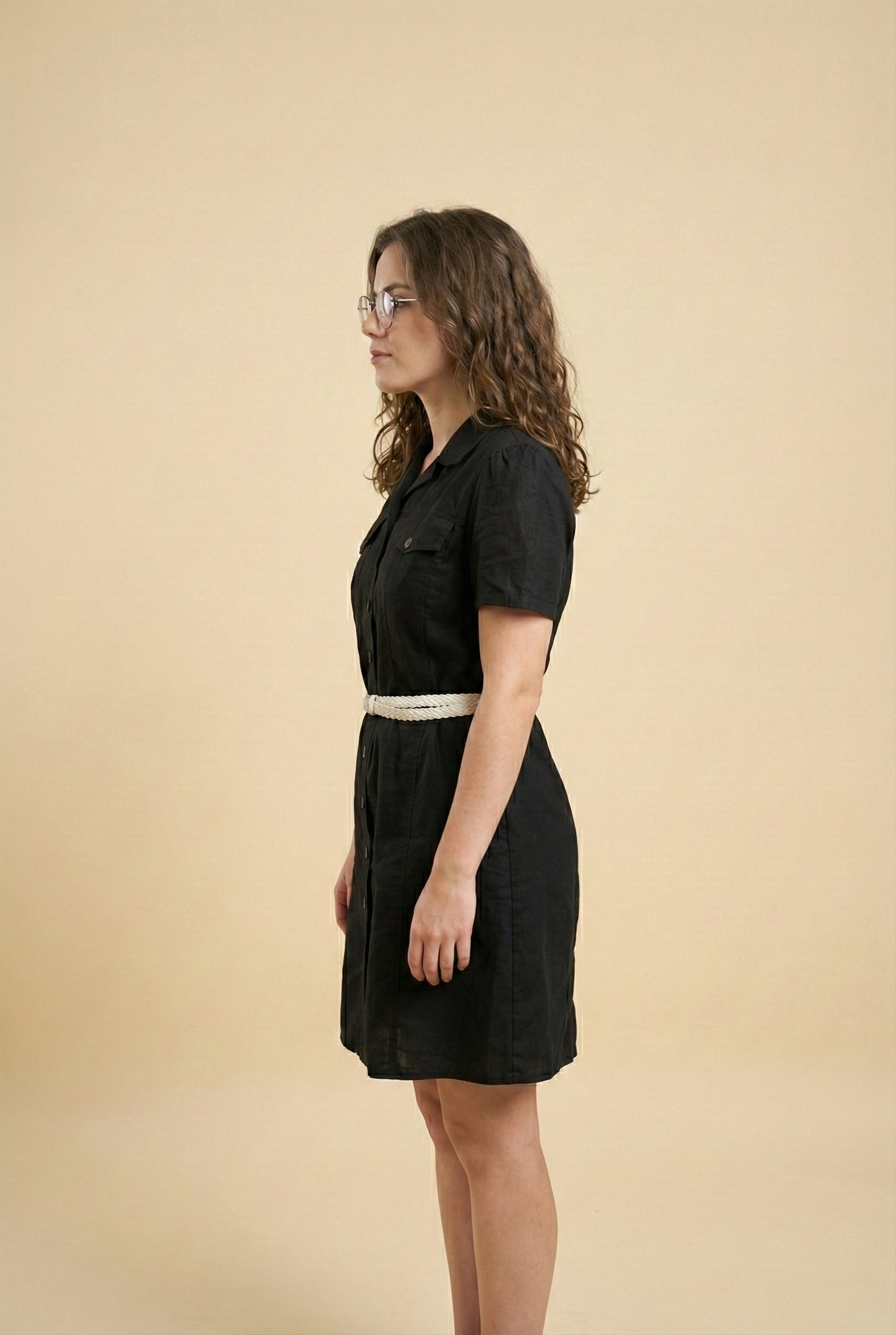 Black Organic Cotton one pice