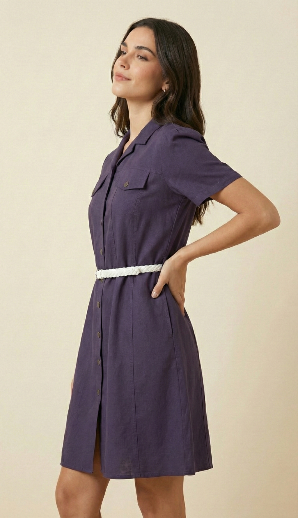 Purple Blue Organic Cotton one pice