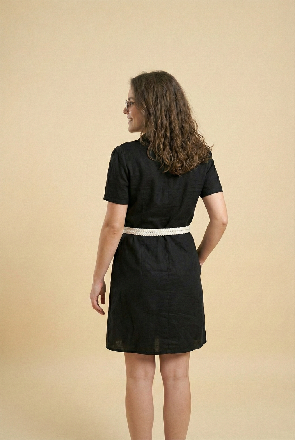 Black Organic Cotton one pice