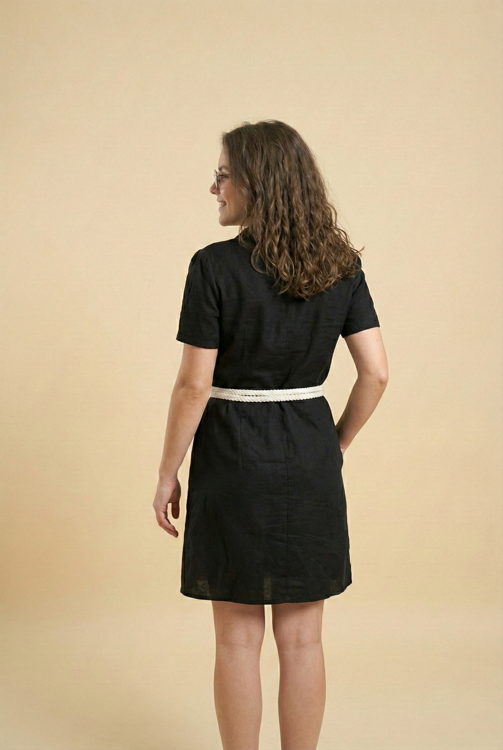 Black Organic Cotton one pice