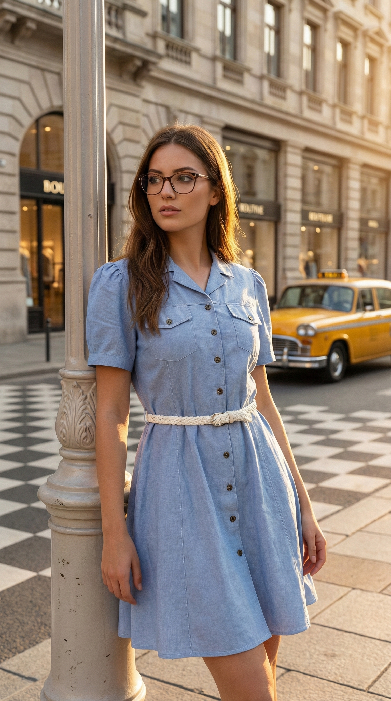 Blue Organic Cotton one pice